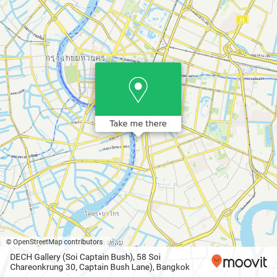 DECH Gallery (Soi Captain Bush), 58 Soi Chareonkrung 30, Captain Bush Lane) map