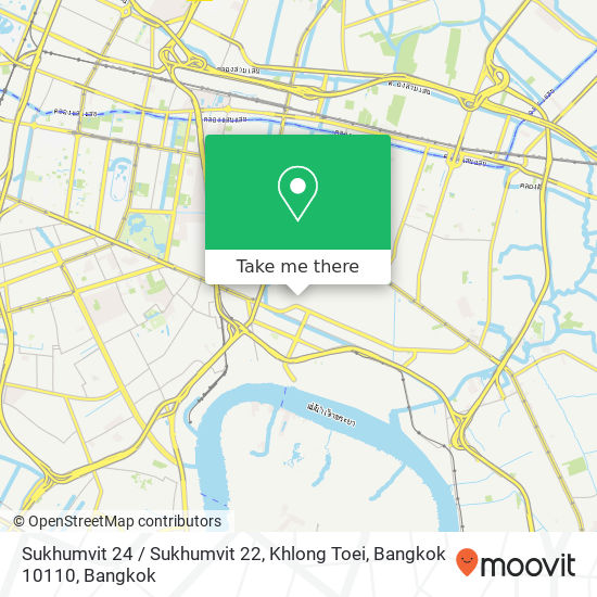 Sukhumvit 24 / Sukhumvit 22, Khlong Toei, Bangkok 10110 map