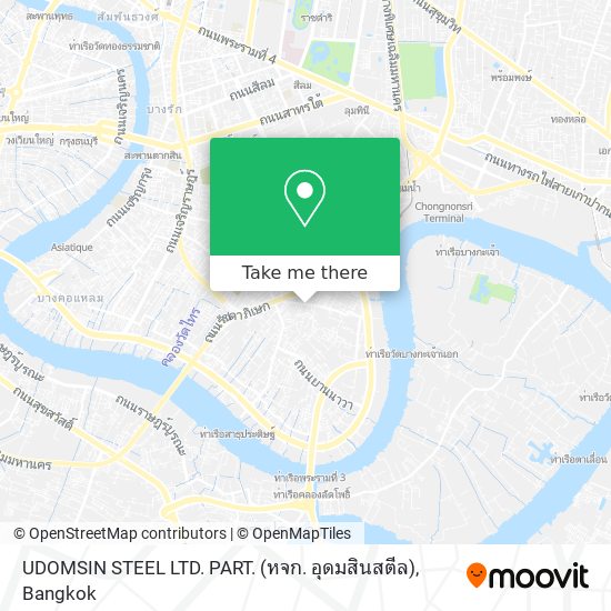 UDOMSIN STEEL LTD. PART. (หจก. อุดมสินสตีล) map