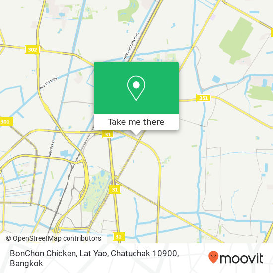 BonChon Chicken, Lat Yao, Chatuchak 10900 map