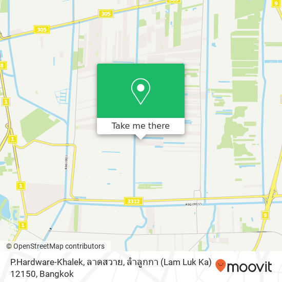 P.Hardware-Khalek, ลาดสวาย, ลำลูกกา (Lam Luk Ka) 12150 map