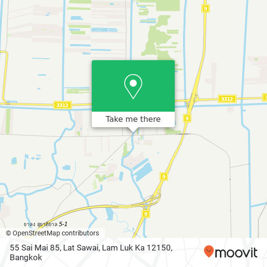 55 Sai Mai 85, Lat Sawai, Lam Luk Ka 12150 map