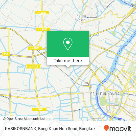 KASIKORNBANK, Bang Khun Non Road map