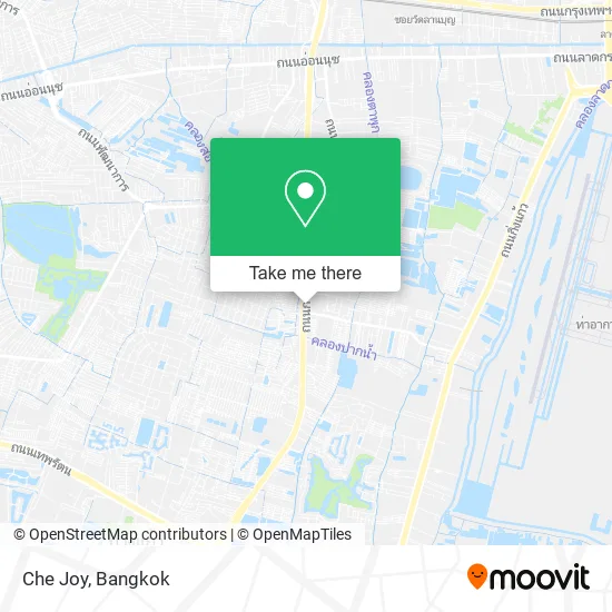 Che Joy map
