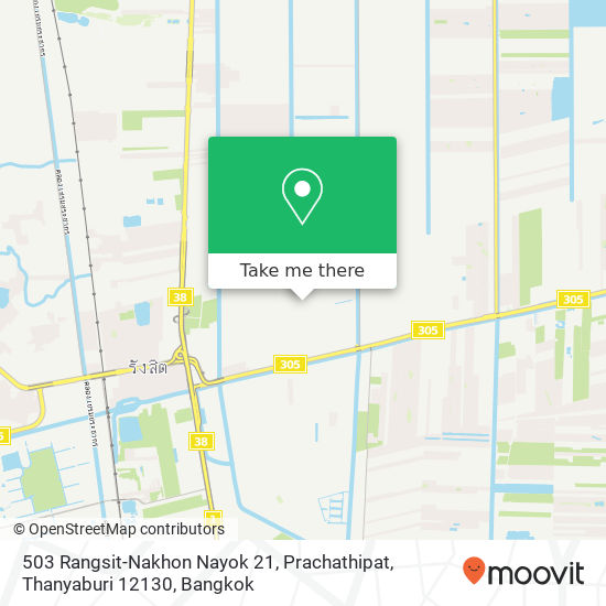 503 Rangsit-Nakhon Nayok 21, Prachathipat, Thanyaburi 12130 map