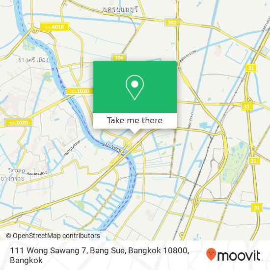 111 Wong Sawang 7, Bang Sue, Bangkok 10800 map