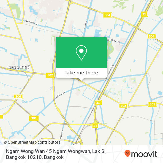 Ngam Wong Wan 45 Ngam Wongwan, Lak Si, Bangkok 10210 map