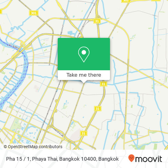 Pha 15 / 1, Phaya Thai, Bangkok 10400 map