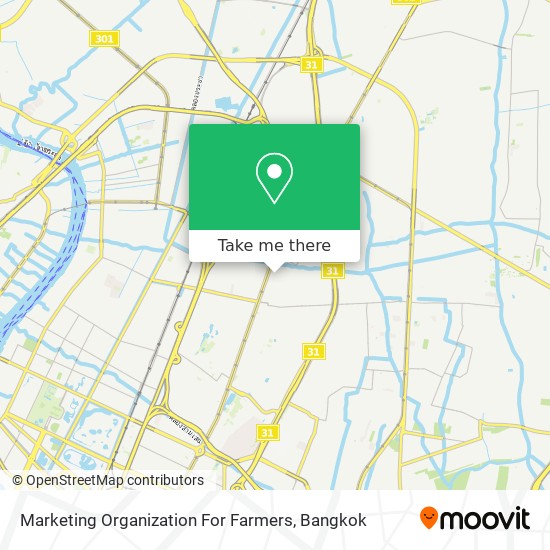 Marketing Organization For Farmers map