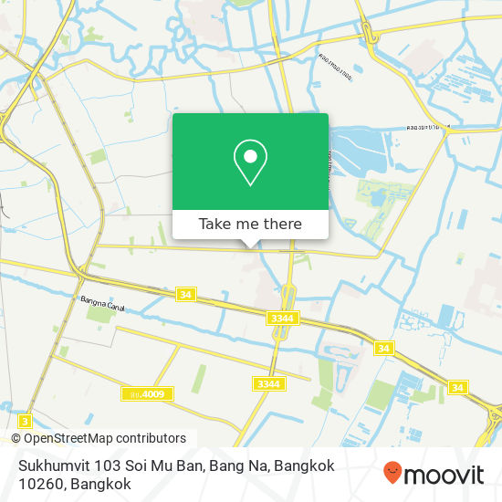 Sukhumvit 103 Soi Mu Ban, Bang Na, Bangkok 10260 map