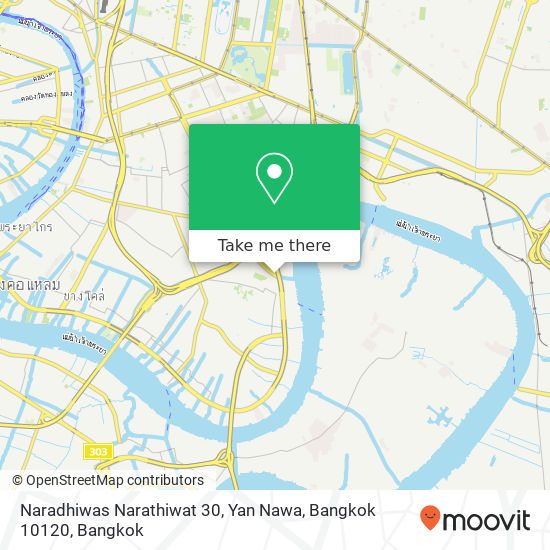 Naradhiwas Narathiwat 30, Yan Nawa, Bangkok 10120 map