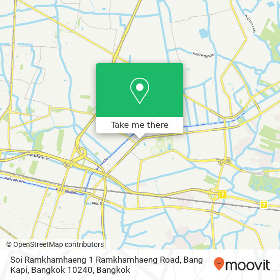 Soi Ramkhamhaeng 1 Ramkhamhaeng Road, Bang Kapi, Bangkok 10240 map