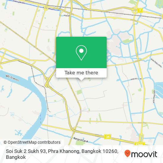 Soi Suk 2 Sukh 93, Phra Khanong, Bangkok 10260 map