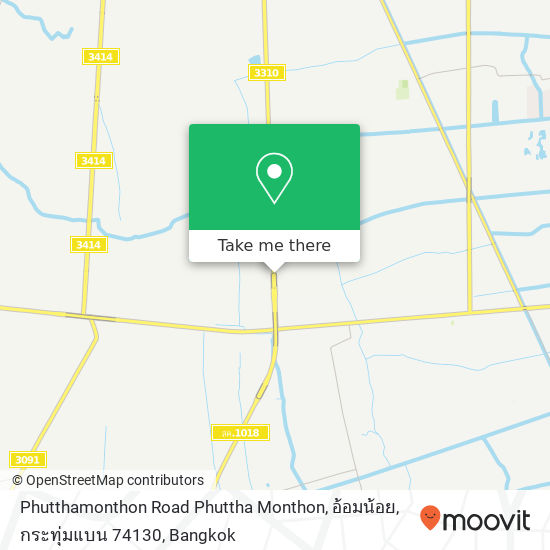 Phutthamonthon Road Phuttha Monthon, อ้อมน้อย, กระทุ่มแบน 74130 map