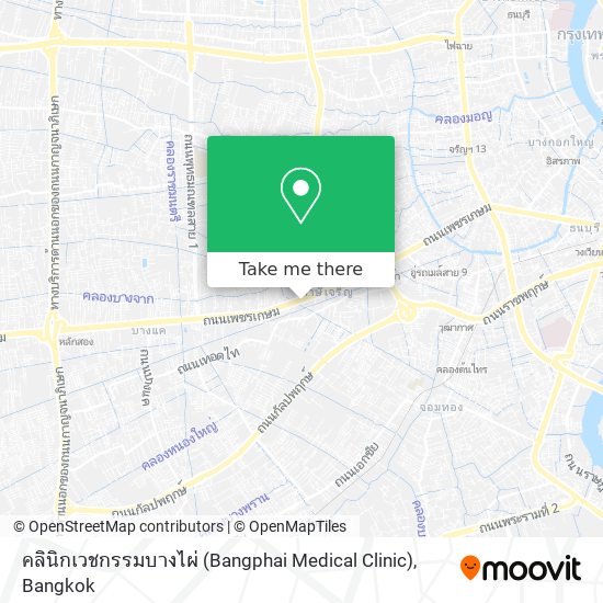 คลินิกเวชกรรมบางไผ่ (Bangphai Medical Clinic) map