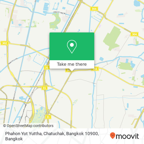 Phahon Yot Yuttha, Chatuchak, Bangkok 10900 map