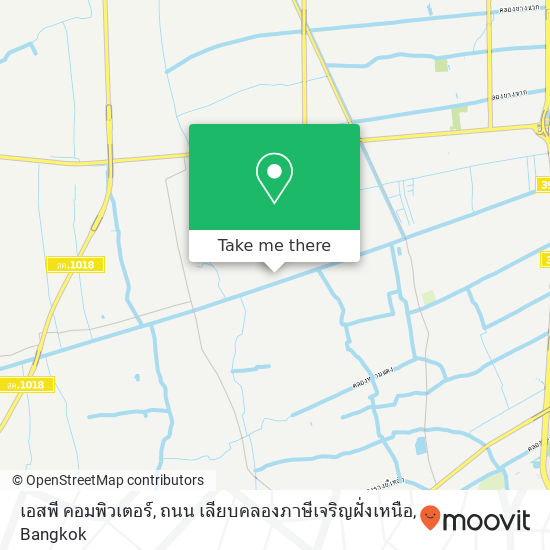 เอสพี คอมพิวเตอร์, ถนน เลียบคลองภาษีเจริญฝั่งเหนือ map