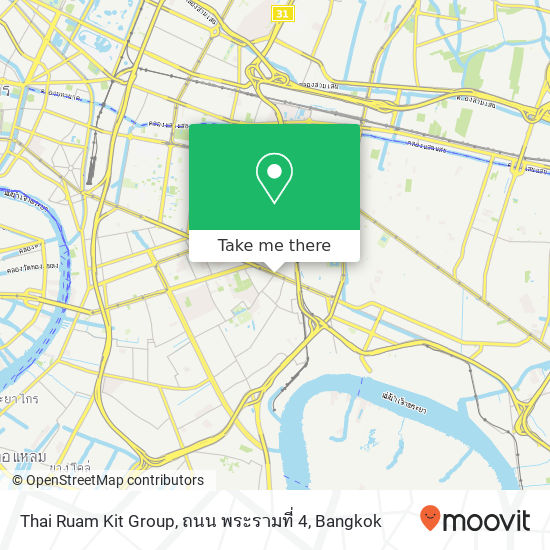 Thai Ruam Kit Group, ถนน พระรามที่ 4 map