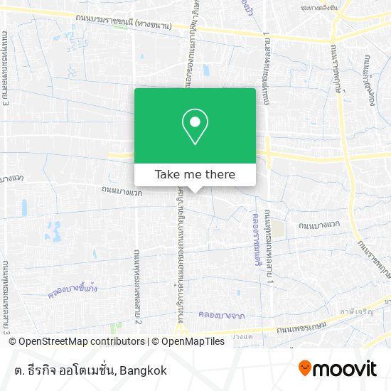 ต. ธีรกิจ ออโตเมชั่น map