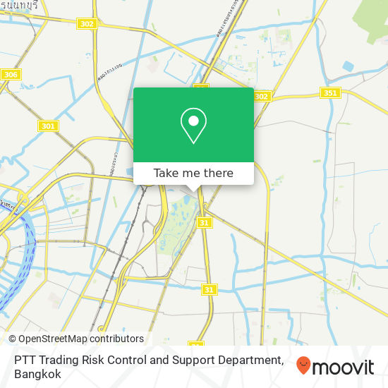 PTT Trading Risk Control and Support Department map