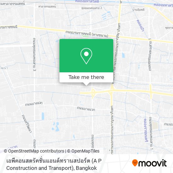 เอพีคอนสตรัคชั่นแอนด์ทรานสปอร์ต (A P Construction and Transport) map