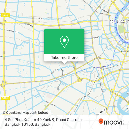 4 Soi Phet Kasem 40 Yaek 9, Phasi Charoen, Bangkok 10160 map