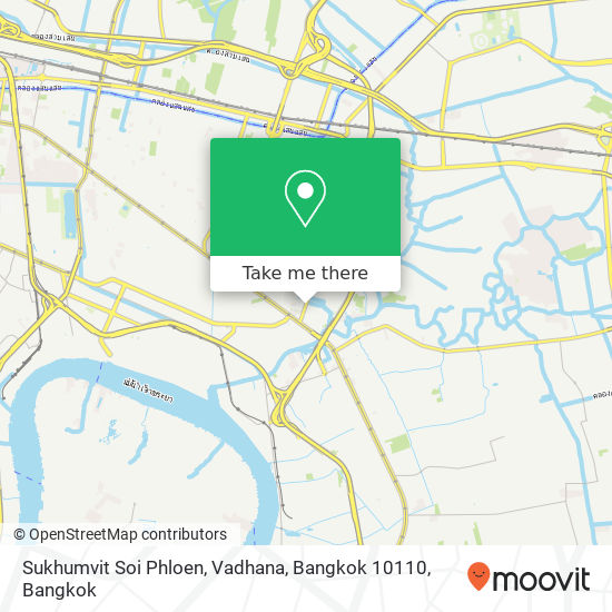 Sukhumvit Soi Phloen, Vadhana, Bangkok 10110 map