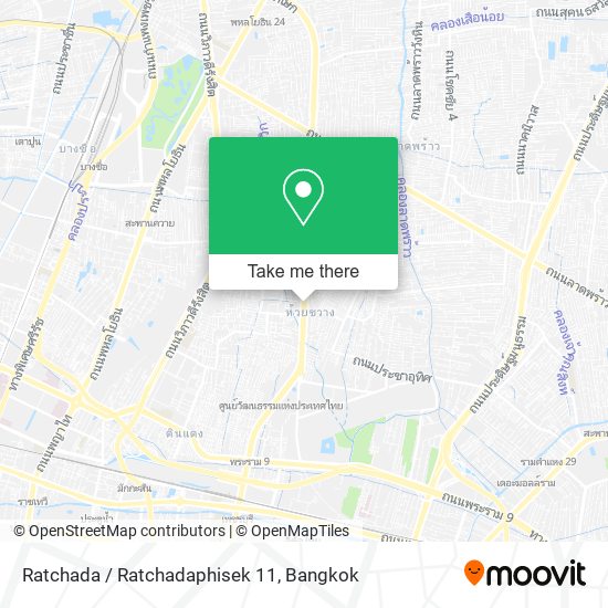 Ratchada / Ratchadaphisek 11 map