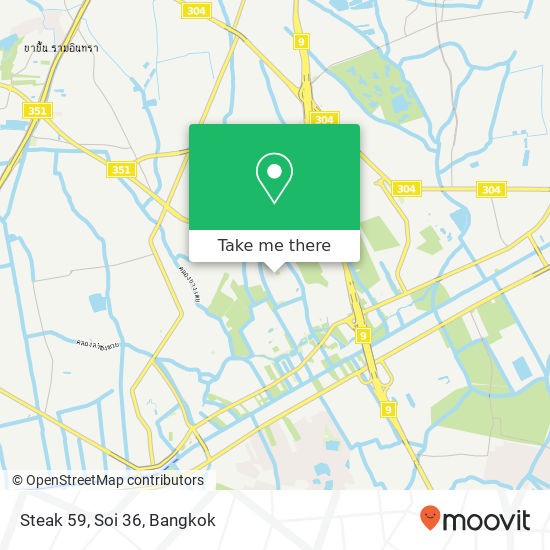 Steak 59, Soi 36 map