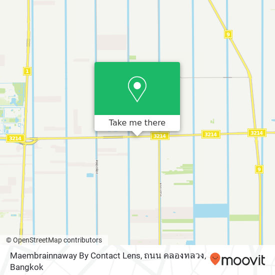 Maembrainnaway By Contact Lens, ถนน คลองหลวง map