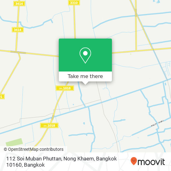 112 Soi Muban Phuttan, Nong Khaem, Bangkok 10160 map