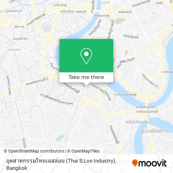 อุตสาหกรรมไทยเอสล่อน (Thai S.Lon Industry) map