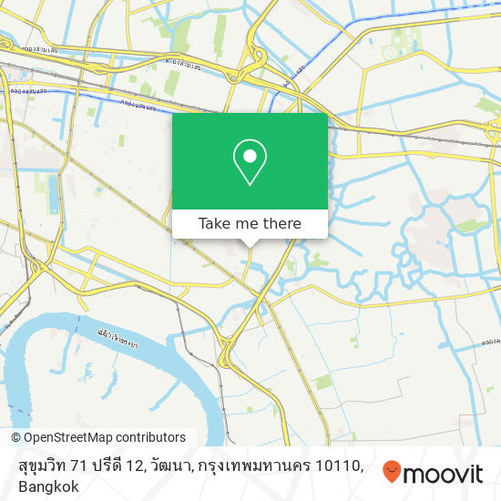 สุขุมวิท 71 ปรีดี 12, วัฒนา, กรุงเทพมหานคร 10110 map