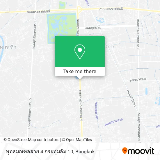 พุทธมณฑลสาย 4 กระทุ่มล้ม 10 map