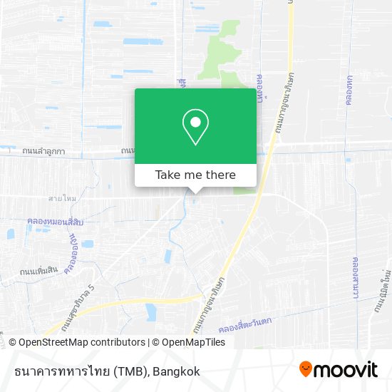 ธนาคารทหารไทย (TMB) map