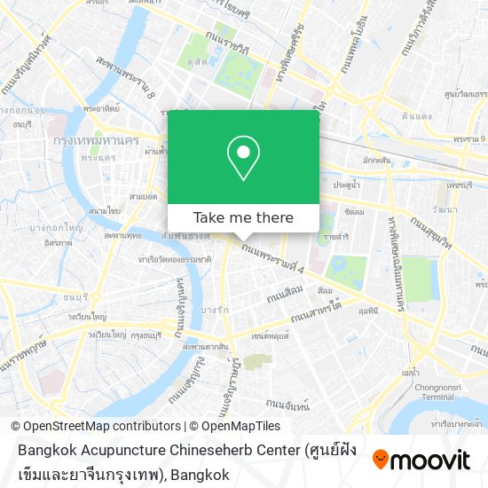 Bangkok Acupuncture Chineseherb Center (ศูนย์ฝังเข็มและยาจีนกรุงเทพ) map