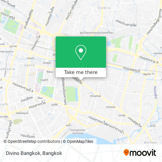 Divino Bangkok map