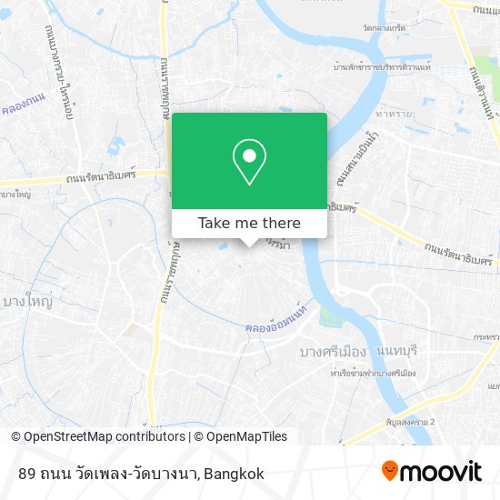 89 ถนน วัดเพลง-วัดบางนา map