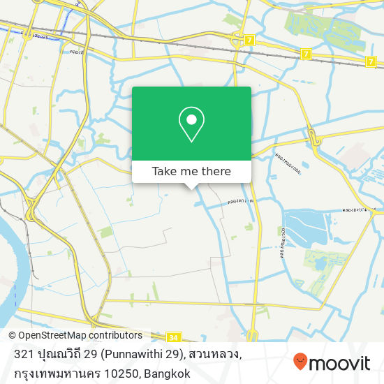 321 ปุณณวิถี 29 (Punnawithi 29), สวนหลวง, กรุงเทพมหานคร 10250 map