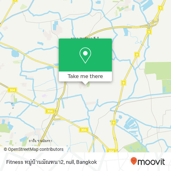 Fitness หมู่บ้านมัณฑนา2, null map