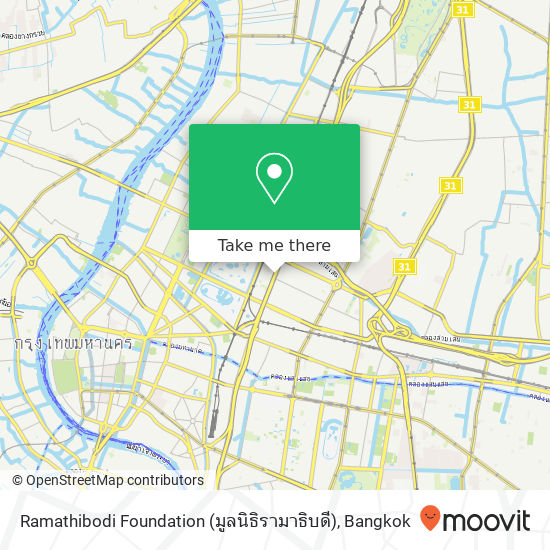 Ramathibodi Foundation (มูลนิธิรามาธิบดี) map