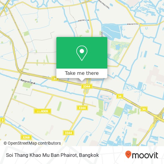 Soi Thang Khao Mu Ban Phairot map
