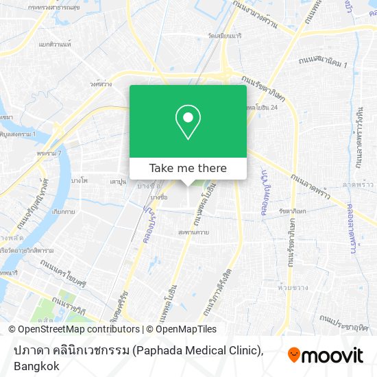 ปภาดา คลินิกเวชกรรม (Paphada Medical Clinic) map