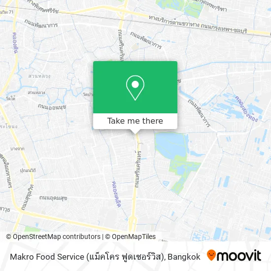 Makro Food Service (แม็คโคร ฟูดเซอร์วิส) map