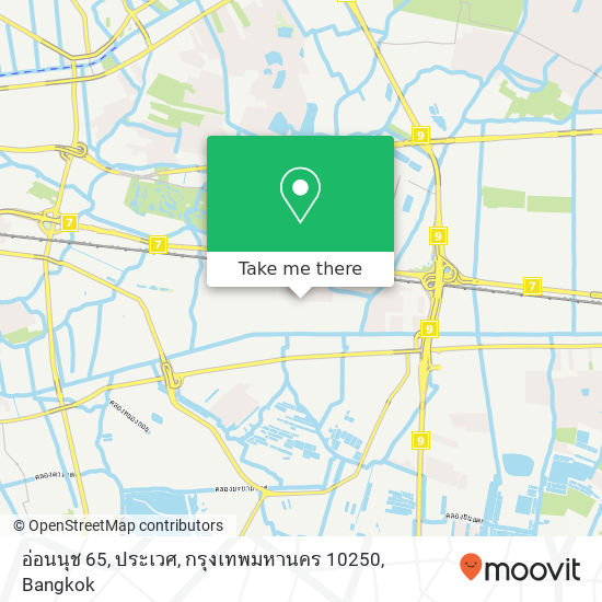 อ่อนนุช 65, ประเวศ, กรุงเทพมหานคร 10250 map