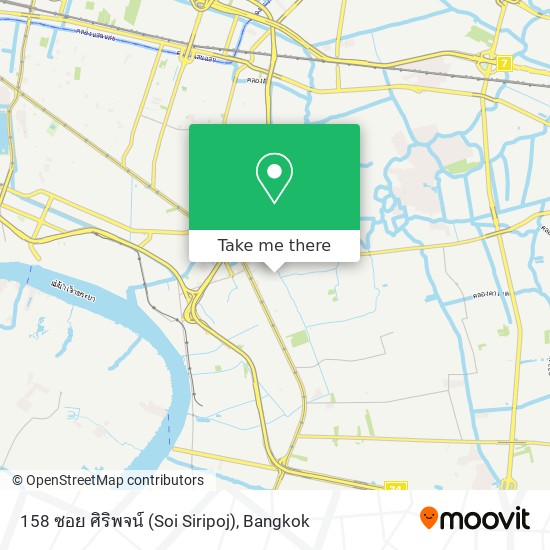 158 ซอย ศิริพจน์ (Soi Siripoj) map