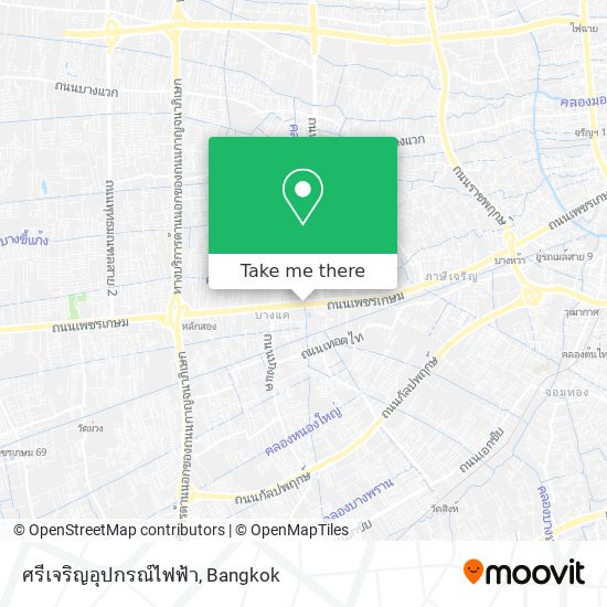 ศรีเจริญอุปกรณ์ไฟฟ้า map