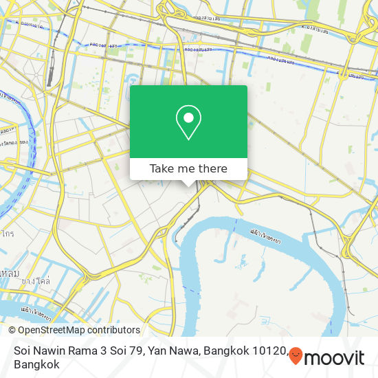 Soi Nawin Rama 3 Soi 79, Yan Nawa, Bangkok 10120 map