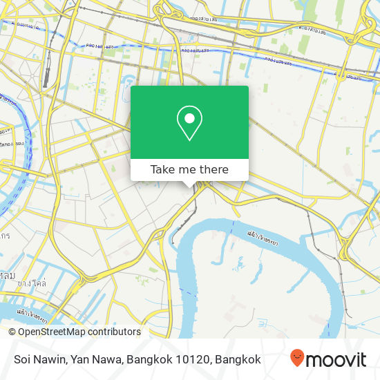 Soi Nawin, Yan Nawa, Bangkok 10120 map