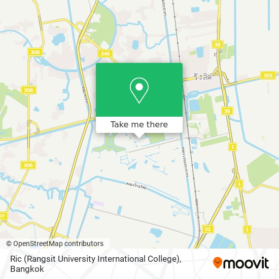 Ric (Rangsit University International College) map